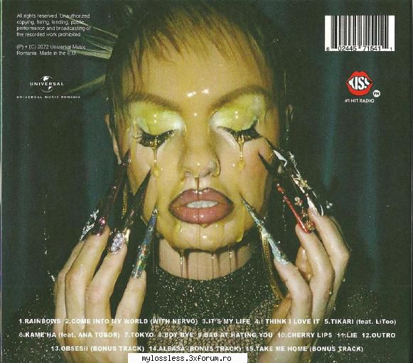 Alexandra Stan - Rainbows (2022) (ALBUM CD ORIGINAL) - andrei88sv - @ Muzica/Albume in format [MP3]-[ROMANEASCA/STRAINA]