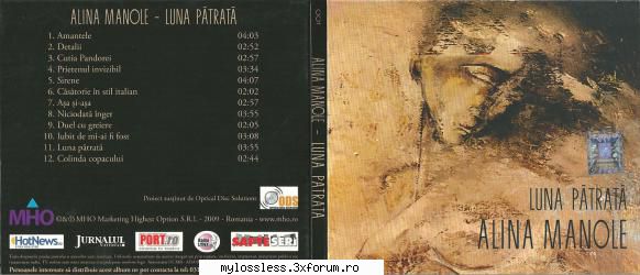 Alina Manole - Luna patrata-2009-CD-FLAC-NoGrp - Lossless - @ Muzica/Albume in format Lossless [FLAC]-[ROMANEASCA]