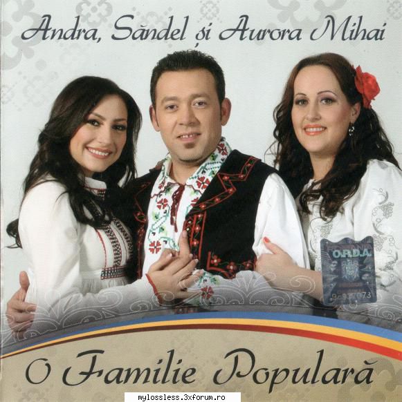 Andra, Sandel si Aurora Mihai - O familie populara-CD-FLAC-2010-MiNT - Lossless - @ Muzica/Albume in format Lossless [FLAC]-[ROMANEASCA]