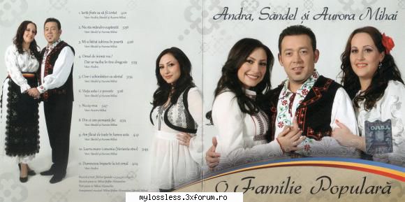 Andra, Sandel si Aurora Mihai - O familie populara-CD-FLAC-2010-MiNT - Lossless - @ Muzica/Albume in format Lossless [FLAC]-[ROMANEASCA]
