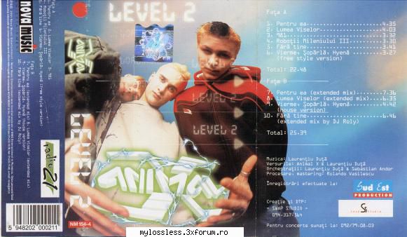 Animal X - Level 2-[CasetteRip]-2001-LOSSLESS-MiNT - Lossless - @ Muzica/Albume in format Lossless [FLAC]-[ROMANEASCA]