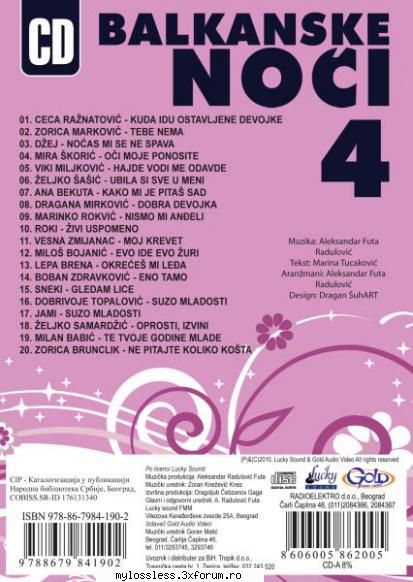 Balkanske Noci 4 - CD - FLAC 2010 - Balkanske noći - @ Muzica/Albume in format Lossless [FLAC]-[STRAINA]