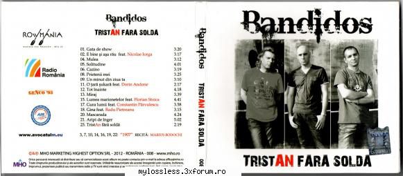 Bandidos - Tristan fara solda-CD-FLAC-2012-MiNT - Lossless - @ Muzica/Albume in format Lossless [FLAC]-[ROMANEASCA]