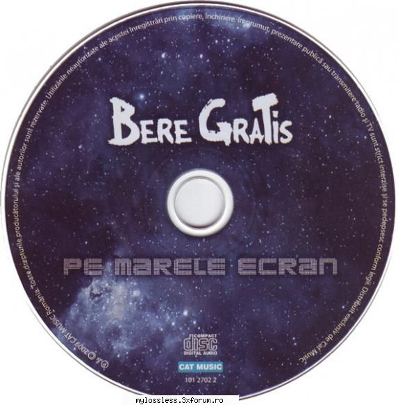 Bere Gratis - Pe marele ecran-CD-FLAC-2009-MiNT - Lossless - @ Muzica/Albume in format Lossless [FLAC]-[ROMANEASCA]