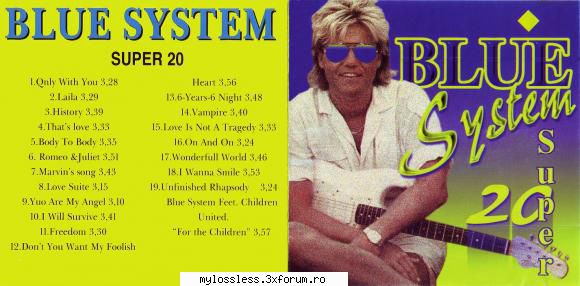 Blue System - Super 20-CD-FLAC-1997-TPSJO - Lossless - @ Muzica/Albume in format Lossless [FLAC]-[STRAINA]