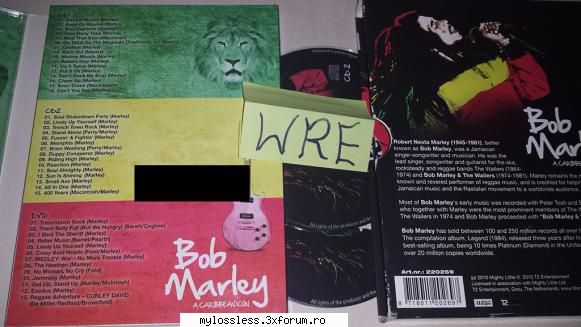 Bob Marley - A Caribbean Icon-2CD-FLAC-2010-WRE - Lossless - @ Muzica/Albume in format Lossless [FLAC]-[STRAINA]