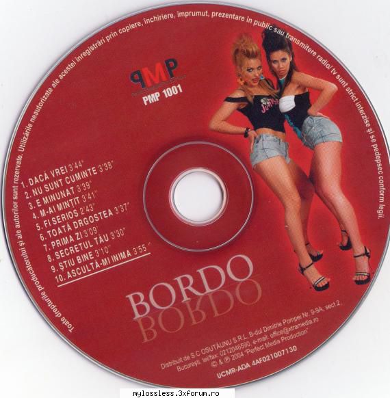 Bordo - Bordo-CD-FLAC-2004-MiNT - PlayList: 1. (00:03 - @ Muzica/Albume in format Lossless [FLAC]-[ROMANEASCA]