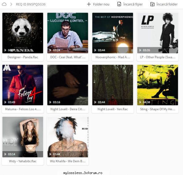 ...:::CERERE / REQUEST de Albume, Melodii in format FLAC !:::... - kaname - @ Muzica/Albume in format Lossless [FLAC]-[ROMANEASCA]