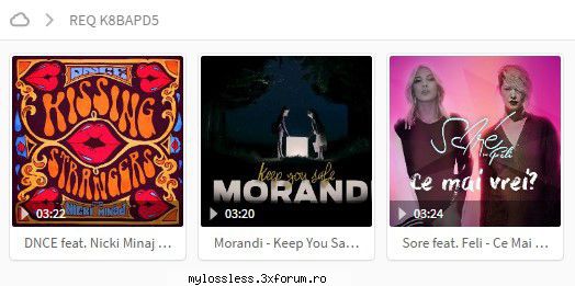 ...:::CERERE / REQUEST de Albume, Melodii in format FLAC !:::... - kaname - @ Muzica/Albume in format Lossless [FLAC]-[ROMANEASCA]