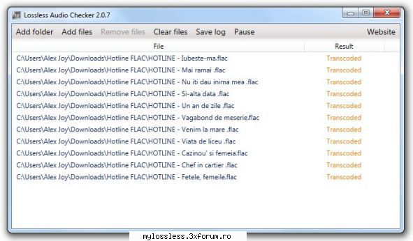 ...:::CERERE / REQUEST de Albume, Melodii in format FLAC !:::... - alexjoy - @ Muzica/Albume in format Lossless [FLAC]-[ROMANEASCA]