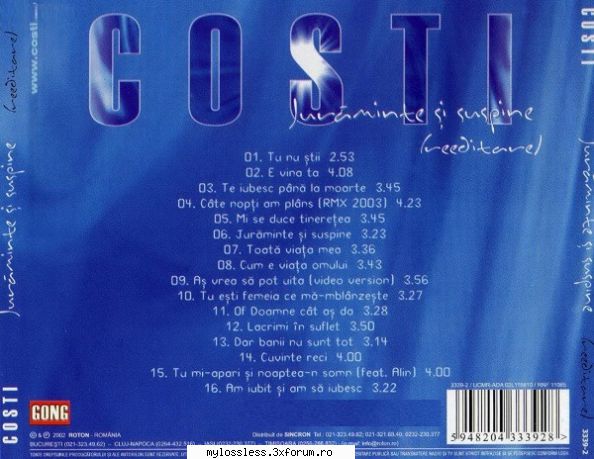 ...:::CERERE / REQUEST de Albume, Melodii in format FLAC !:::... - DJ Geo - @ Muzica/Albume in format Lossless [FLAC]-[ROMANEASCA]