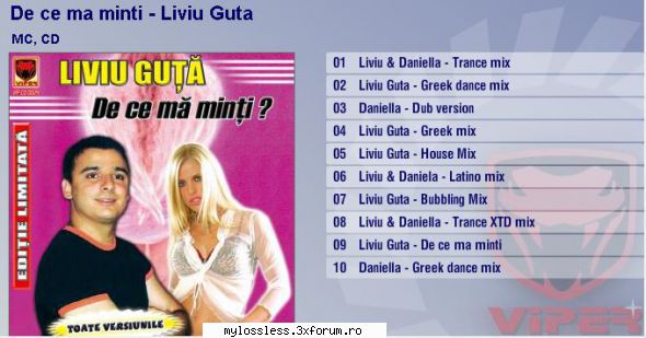 ...:::CERERE / REQUEST de Albume, Melodii in format FLAC !:::... - VitanClub - @ Muzica/Albume in format Lossless [FLAC]-[ROMANEASCA]