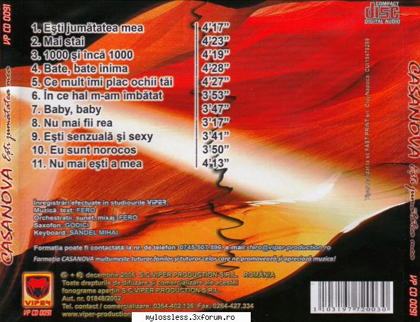 ...:::CERERE / REQUEST de Albume, Melodii in format FLAC !:::... - cristihd - @ Muzica/Albume in format Lossless [FLAC]-[ROMANEASCA]