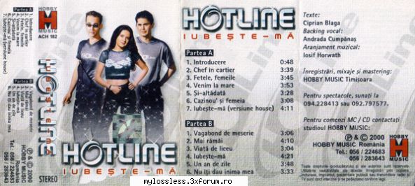 ...:::CERERE / REQUEST de Albume, Melodii in format FLAC !:::... - Gaby Dj - @ Muzica/Albume in format Lossless [FLAC]-[ROMANEASCA]