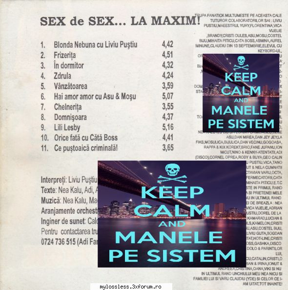 ...:::CERERE / REQUEST de Albume, Melodii in format FLAC !:::... - claudiaroxana - @ Muzica/Albume in format Lossless [FLAC]-[ROMANEASCA]