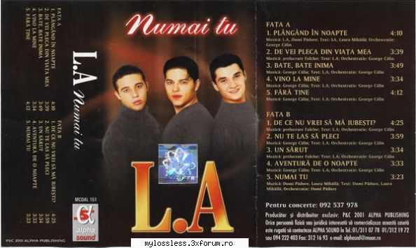 ...:::CERERE / REQUEST de Albume, Melodii in format FLAC !:::... - StefanDark06 - @ Muzica/Albume in format Lossless [FLAC]-[ROMANEASCA]