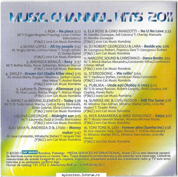 ...:::CERERE / REQUEST de Albume, Melodii in format FLAC !:::... - kllausenburger - @ Muzica/Albume in format Lossless [FLAC]-[ROMANEASCA]