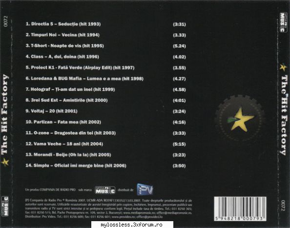 ...:::CERERE / REQUEST de Albume, Melodii in format FLAC !:::... - teomar2007 - @ Muzica/Albume in format Lossless [FLAC]-[ROMANEASCA]