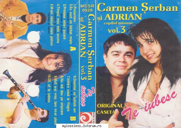 C. Serban & Adrian C. Minune - Te iubesc-Cassette-Rip-FLAC-1998-FunkyR - Lossless - @ Muzica/Albume in format Lossless [FLAC]-[ROMANEASCA]