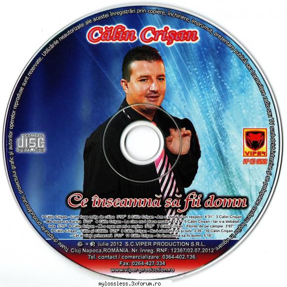 Calin Crisan - Ce inseamna sa fii domn-CD-FLAC-2012-MiNT - Lossless - @ Muzica/Albume in format Lossless [FLAC]-[ROMANEASCA]