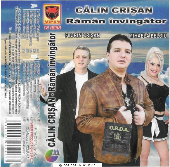 Calin Crisan - Raman Invingator 2007 WebFLAC - downloadx10y - @ Muzica/Albume in format Lossless [FLAC]-[ROMANEASCA]