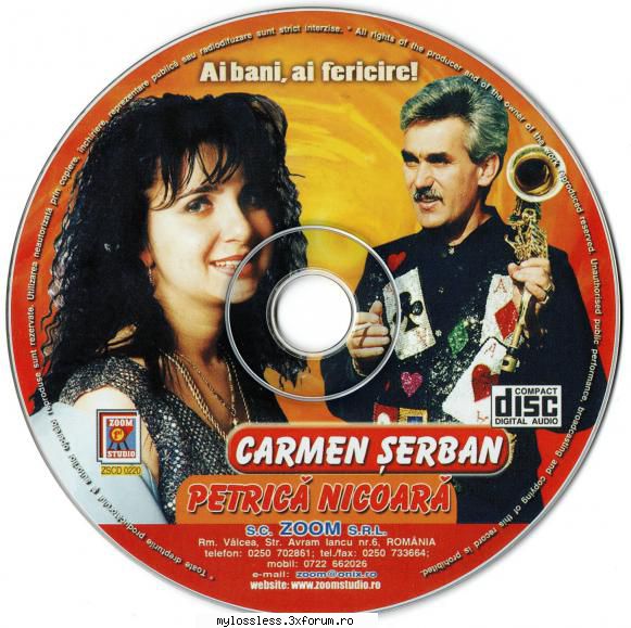 Carmen Serban - Ai bani, ai fericire!-CD-FLAC-2003-MiNT - Lossless - @ Muzica/Albume in format Lossless [FLAC]-[ROMANEASCA]