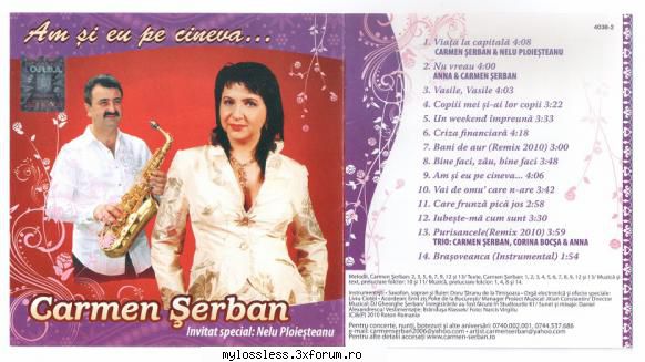 Carmen Serban - Am si eu pe cineva...-Retail-2010-LOSSLESS-MiNT - Lossless - @ Muzica/Albume in format Lossless [FLAC]-[ROMANEASCA]