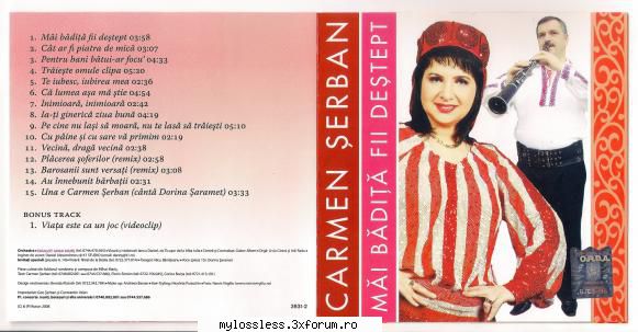 Carmen Serban - Mai badita fii destept-CD-FLAC-2008-MiNT - Lossless - @ Muzica/Albume in format Lossless [FLAC]-[ROMANEASCA]
