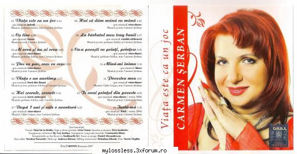Carmen Serban - Viata este ca un joc-CD-FLAC-2007-MiNT - Lossless - @ Muzica/Albume in format Lossless [FLAC]-[ROMANEASCA]