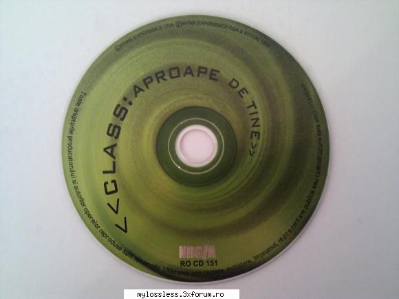 Class - Aproape De Tine-1999-CD-FLAC-NoGrp - Lossless - @ Muzica/Albume in format Lossless [FLAC]-[ROMANEASCA]