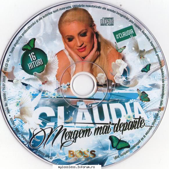 Claudia - Mergem mai departe-CD-FLAC-2016-MiNT - Lossless - @ Muzica/Albume in format Lossless [FLAC]-[ROMANEASCA]
