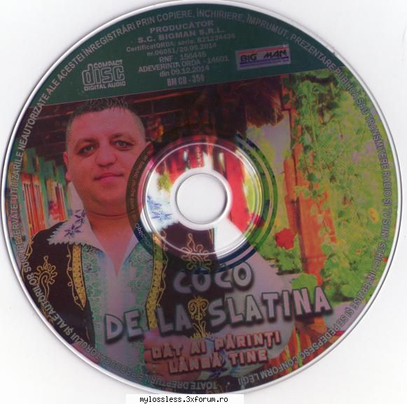 Coco de la Slatina - Cat ai parinti langa tine-CD-FLAC-2014-MiNT - Lossless - @ Muzica/Albume in format Lossless [FLAC]-[ROMANEASCA]