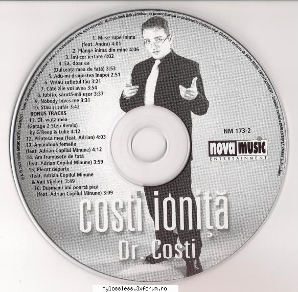 Costi Ionita - Dr. Costi-CD-FLAC-2001-MiNT - Lossless - @ Muzica/Albume in format Lossless [FLAC]-[ROMANEASCA]
