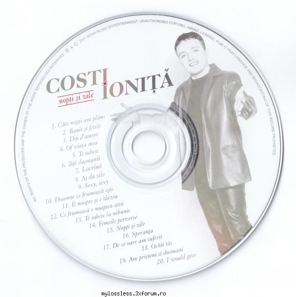 Costi Ionita - Nopti si zile-Retail-2001-LOSSLESS-MiNT - Lossless - @ Muzica/Albume in format Lossless [FLAC]-[ROMANEASCA]