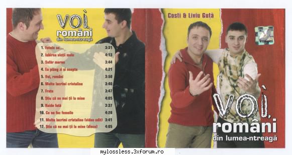 Costi & Liviu Guta - Voi, romani din lumea-ntreaga-CD-2003-FLAC-MiNT - Lossless - @ Muzica/Albume in format Lossless [FLAC]-[ROMANEASCA]
