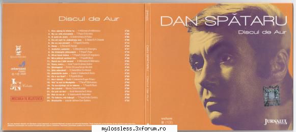 Dan Spataru - Muzica de Colectie vol.108-MAG-2009-LOSSLESS-MiNT - Lossless - @ Muzica/Albume in format Lossless [FLAC]-[ROMANEASCA]