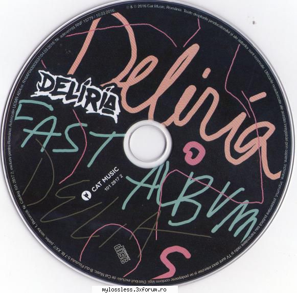 Delia - Deliria-CD-FLAC-2016-MiNT - Info + Tracklist - @ Muzica/Albume in format Lossless [FLAC]-[ROMANEASCA]