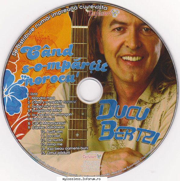 Ducu Bertzi - Cand s-o-mpartit norocu' - Provocarea Campionilor - @ Muzica/Albume in format [MP3]-[ROMANEASCA/STRAINA]