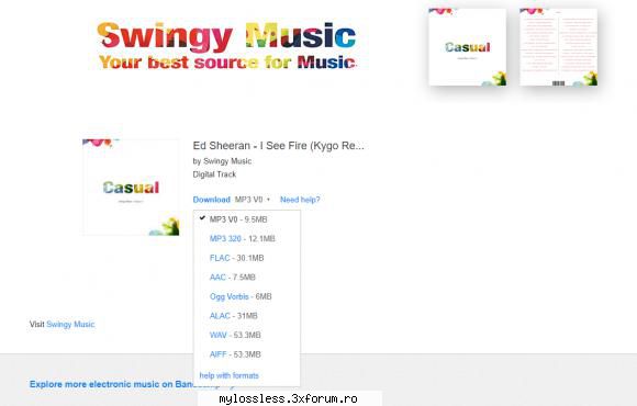 Ed Sheeran - I See Fire (Kygo Remix)-2014-Digital-Single-KME - kaname - @ Muzica/Albume in format Lossless [FLAC]-[STRAINA]