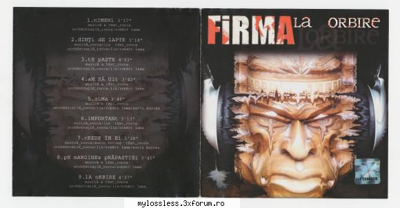 Firma - La orbire-2003-CD-FLAC-MT - Tracklist: 1. Nim - @ Muzica/Albume in format Lossless [FLAC]-[ROMANEASCA]