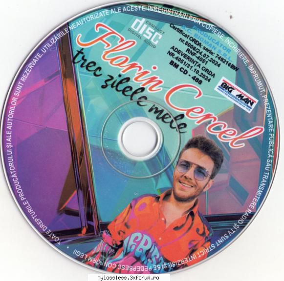 Florin Cercel - Trec zilele mele-CD-FLAC-2024-MiNT - Lossless - @ Muzica/Albume in format Lossless [FLAC]-[ROMANEASCA]