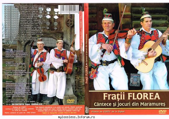 Fratii Florea - Cantece si jocuri din Maramures-2010-PAL-MDVDR-MT - Lossless - @ DVD-uri Romanesti cu muzica [VIDEO]