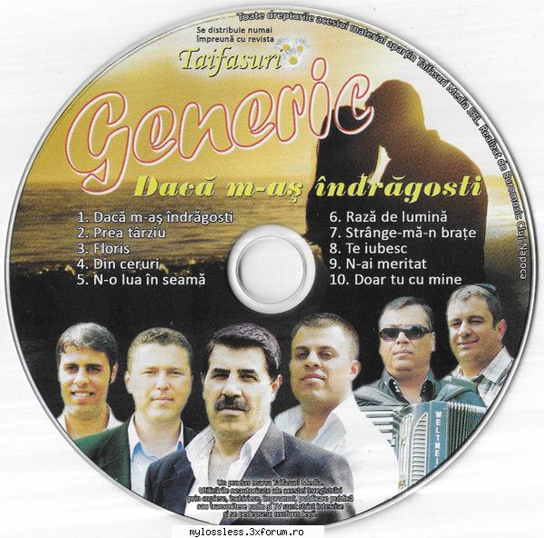 Generic - Daca m-as indragosti - Tracklist: 1 Dacă - @ Muzica/Albume in format [MP3]-[ROMANEASCA/STRAINA]