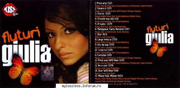 Giulia - Fluturi-CD-APE-2006-TPSJO - Tracklist: 1. Gi - @ Muzica/Albume in format Lossless [FLAC]-[ROMANEASCA]
