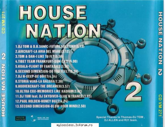House Nation 2 - teomar2007 - @ Muzica/Albume in format Lossless [FLAC]-[STRAINA]