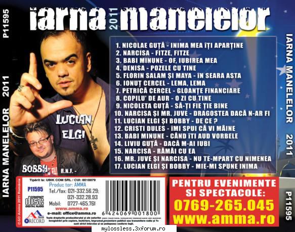 Iarna Manelelor 2011 - Raganar - @ Muzica/Albume in format [MP3]-[ROMANEASCA/STRAINA]