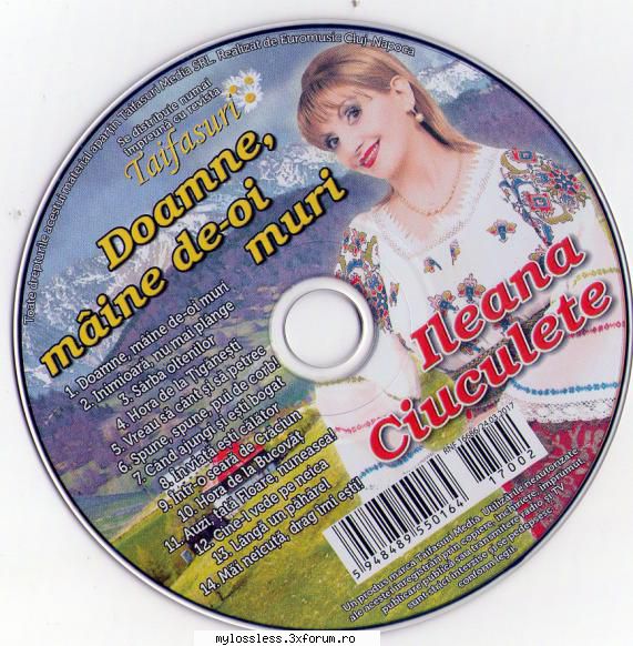 Ileana Ciuculete - Doamne, maine de-oi muri-CD-FLAC-2017-MiNT - Lossless - @ Muzica/Albume in format Lossless [FLAC]-[ROMANEASCA]