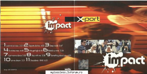 Impact - X-port-CD-FLAC-2002-MT - Tracklist: 1. Impac - @ Muzica/Albume in format Lossless [FLAC]-[ROMANEASCA]