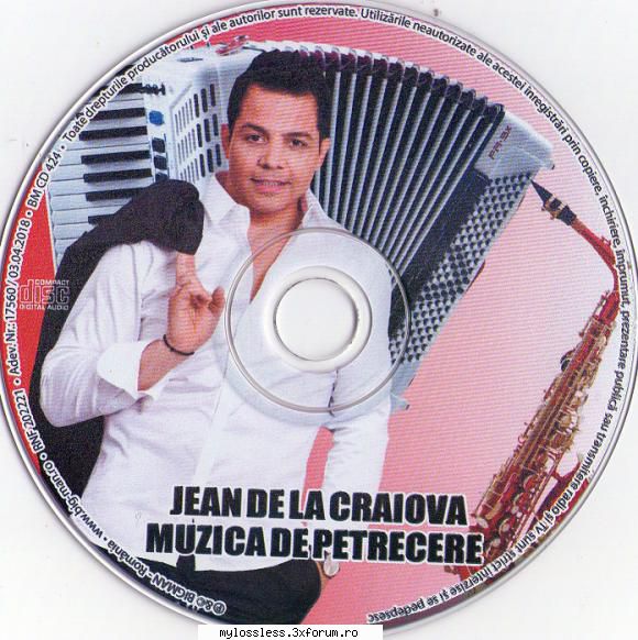 Jean de la Craiova - Muzica de petrecere-CD-FLAC-2018-MiNT - Lossless - @ Muzica/Albume in format Lossless [FLAC]-[ROMANEASCA]