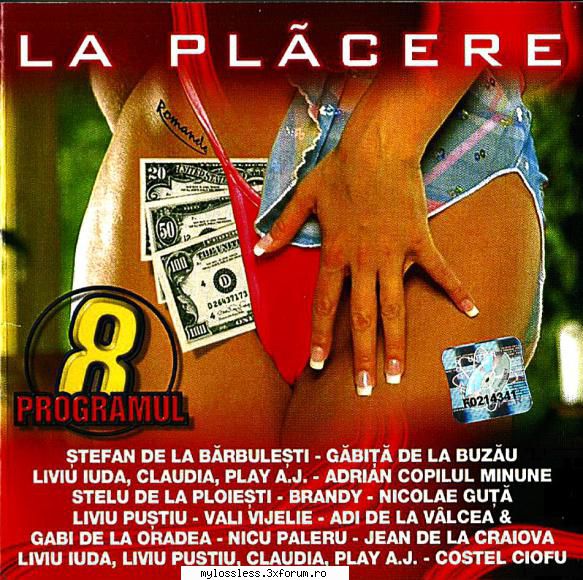 La Placere Programul 8 CD-FLAC - Manelistu' - @ Muzica/Albume in format Lossless [FLAC]-[ROMANEASCA]